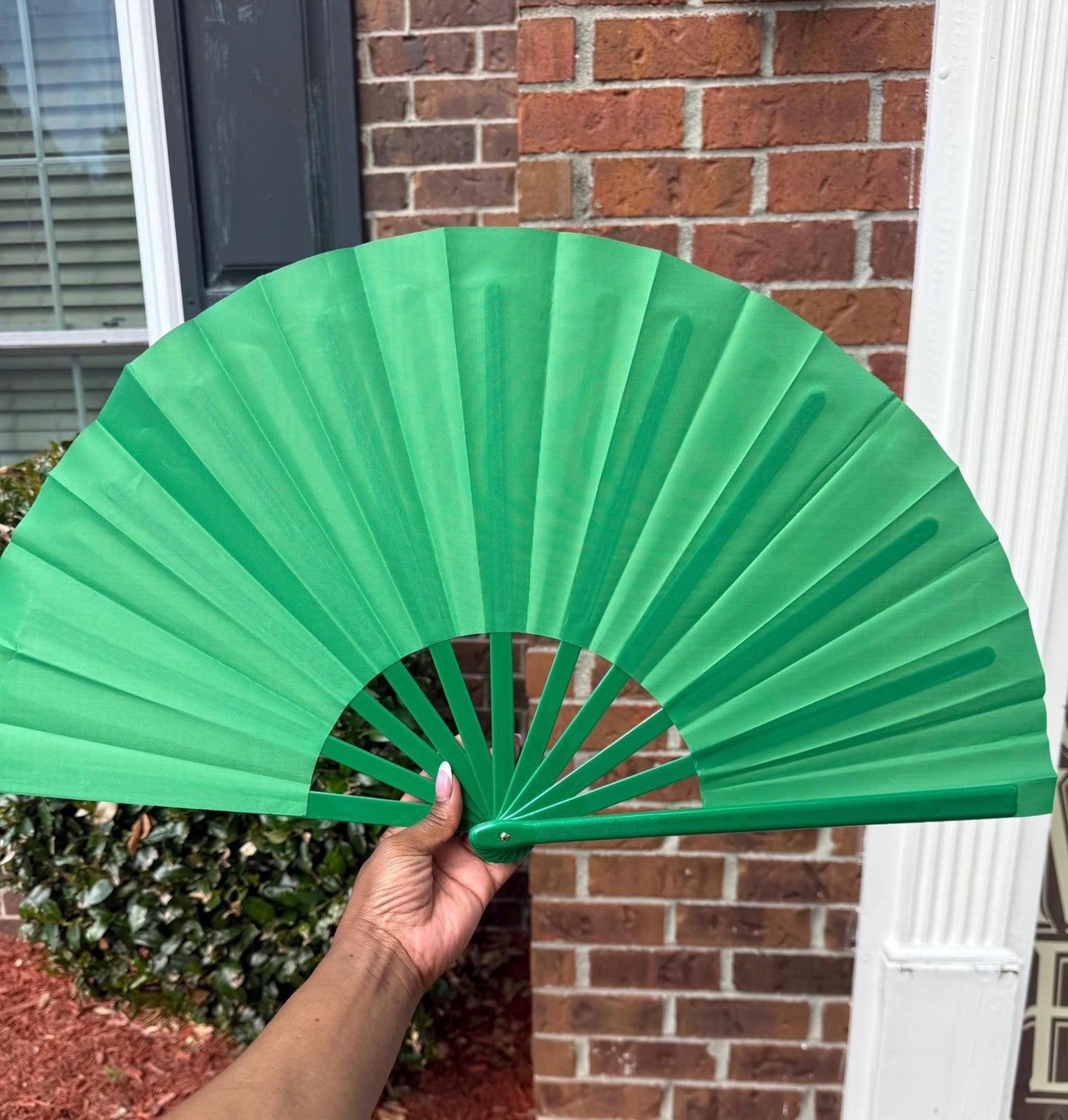 Green  Clack Fan: Boots On Ground Line Dancing