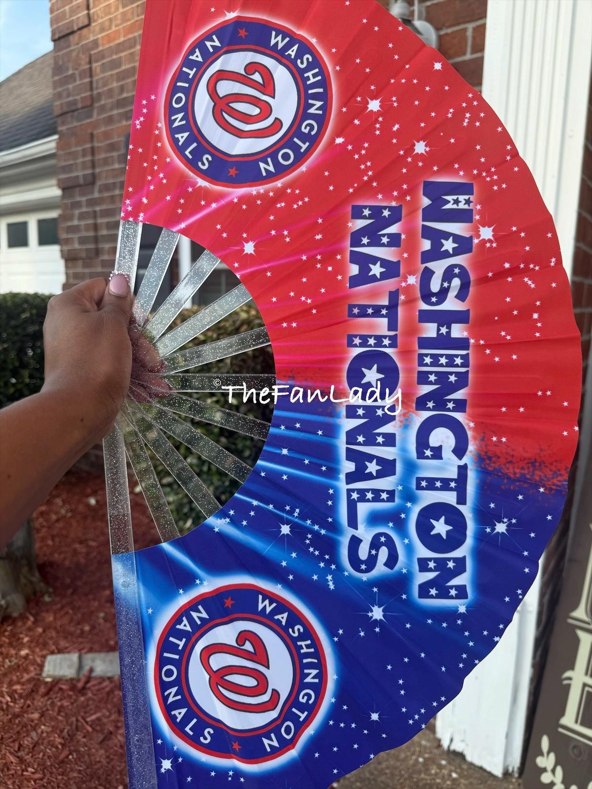 Washington Nationals Handheld Baseball Clack Fan