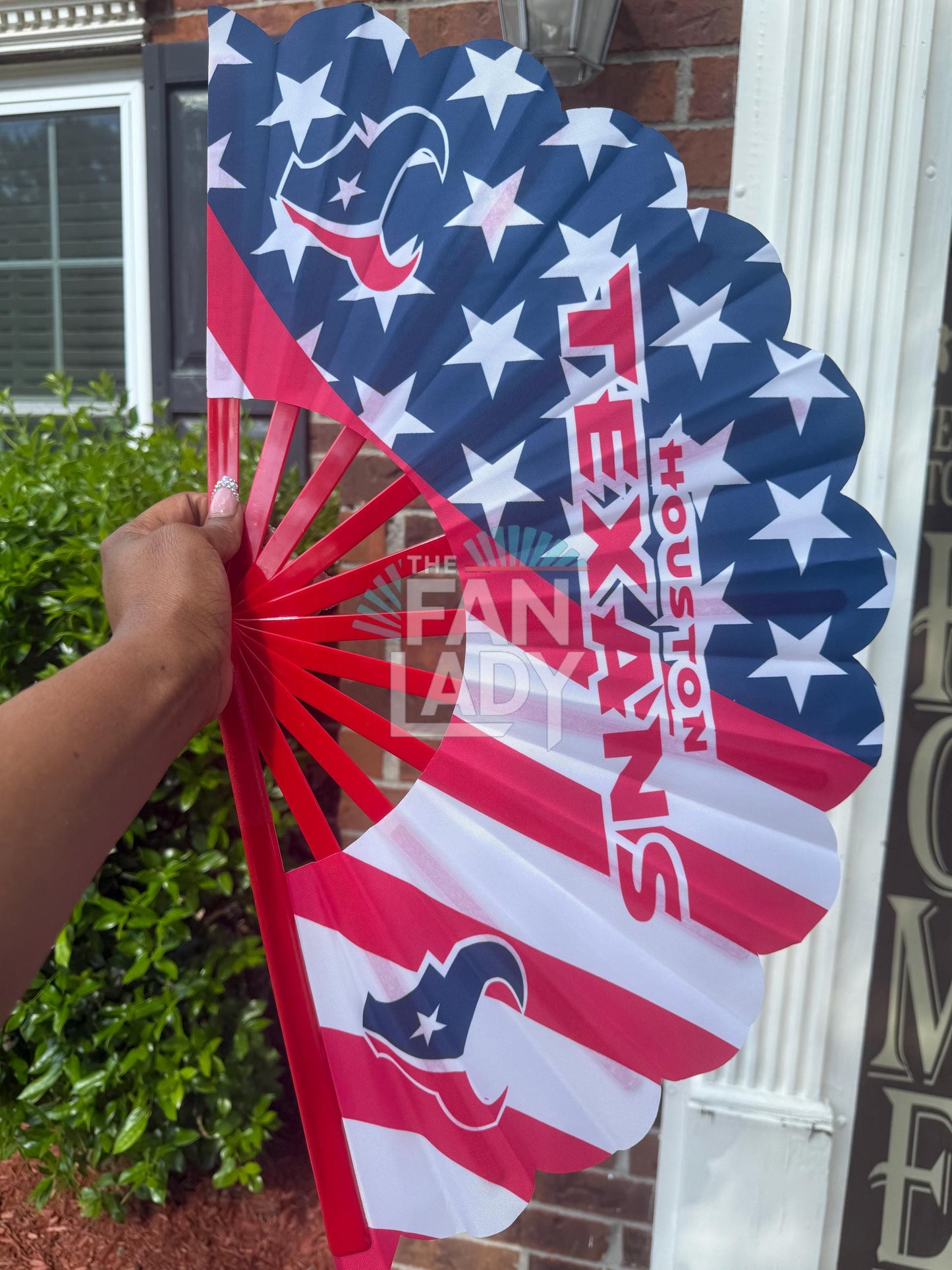 Houston Texans Hand Fan: NFL Game Day Tailgate Accessory