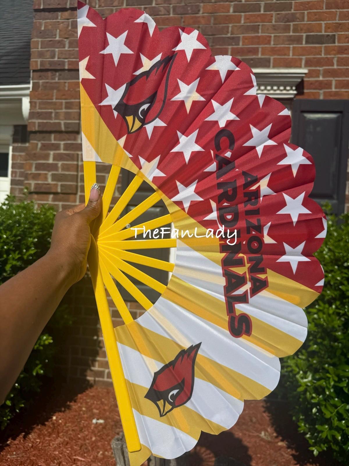 Arizona Cardinals Folding Clack Fan: NFL Game Day Accessory
