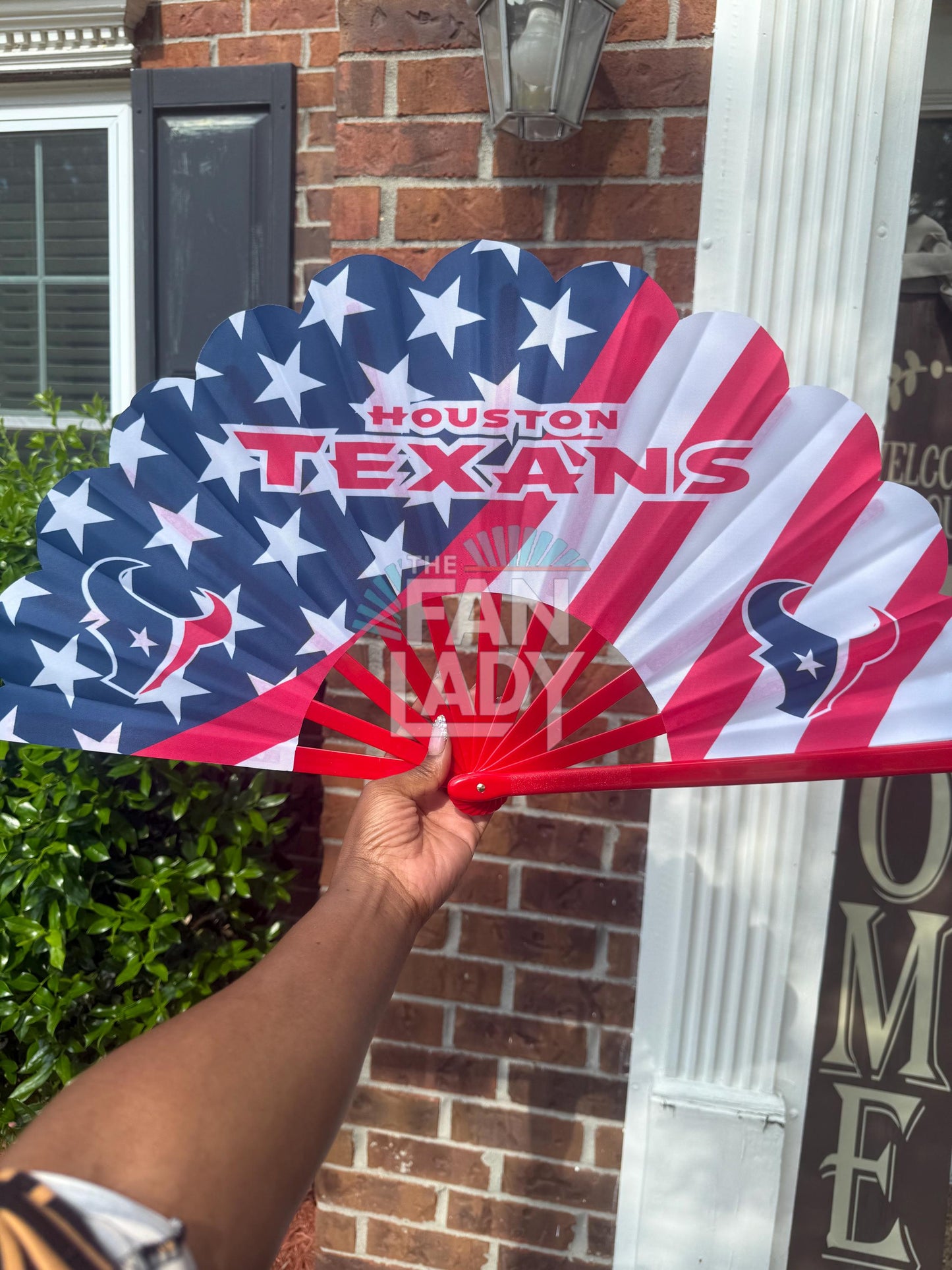 Houston Texans Hand Fan: NFL Game Day Tailgate Accessory