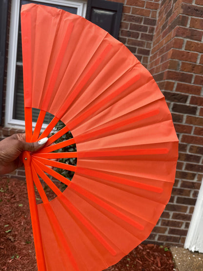 Orange Clack Fan/ Boots on Ground Fan