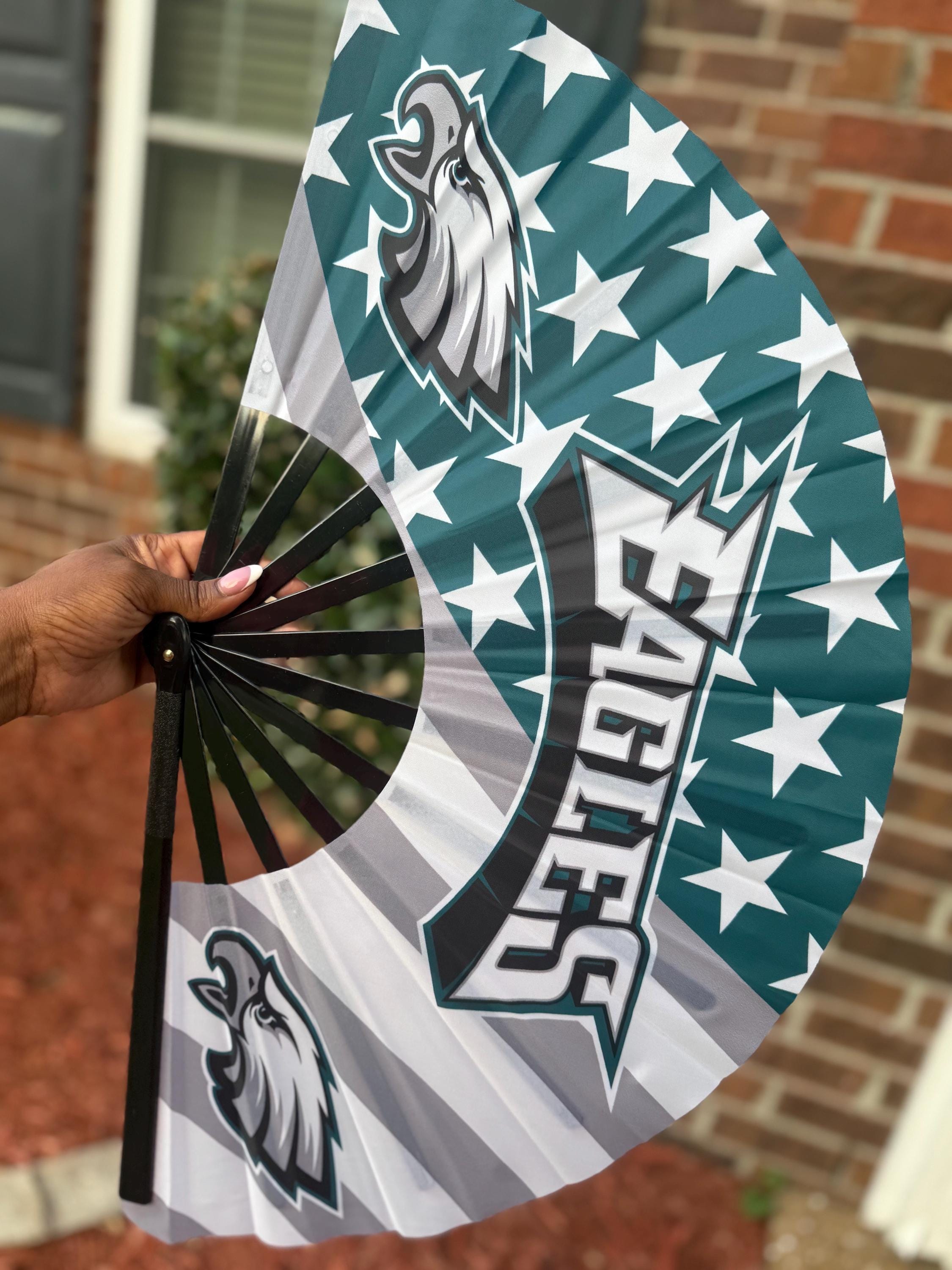 Philadelphia Eagles Handheld Folding Clack Fan
