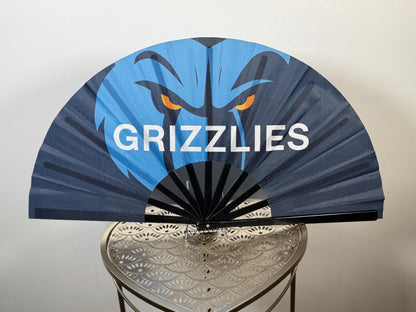 Memphis Grizzlies Handheld Folding Clack Fan – Custom Sports Fan for Games, Events & Gifting