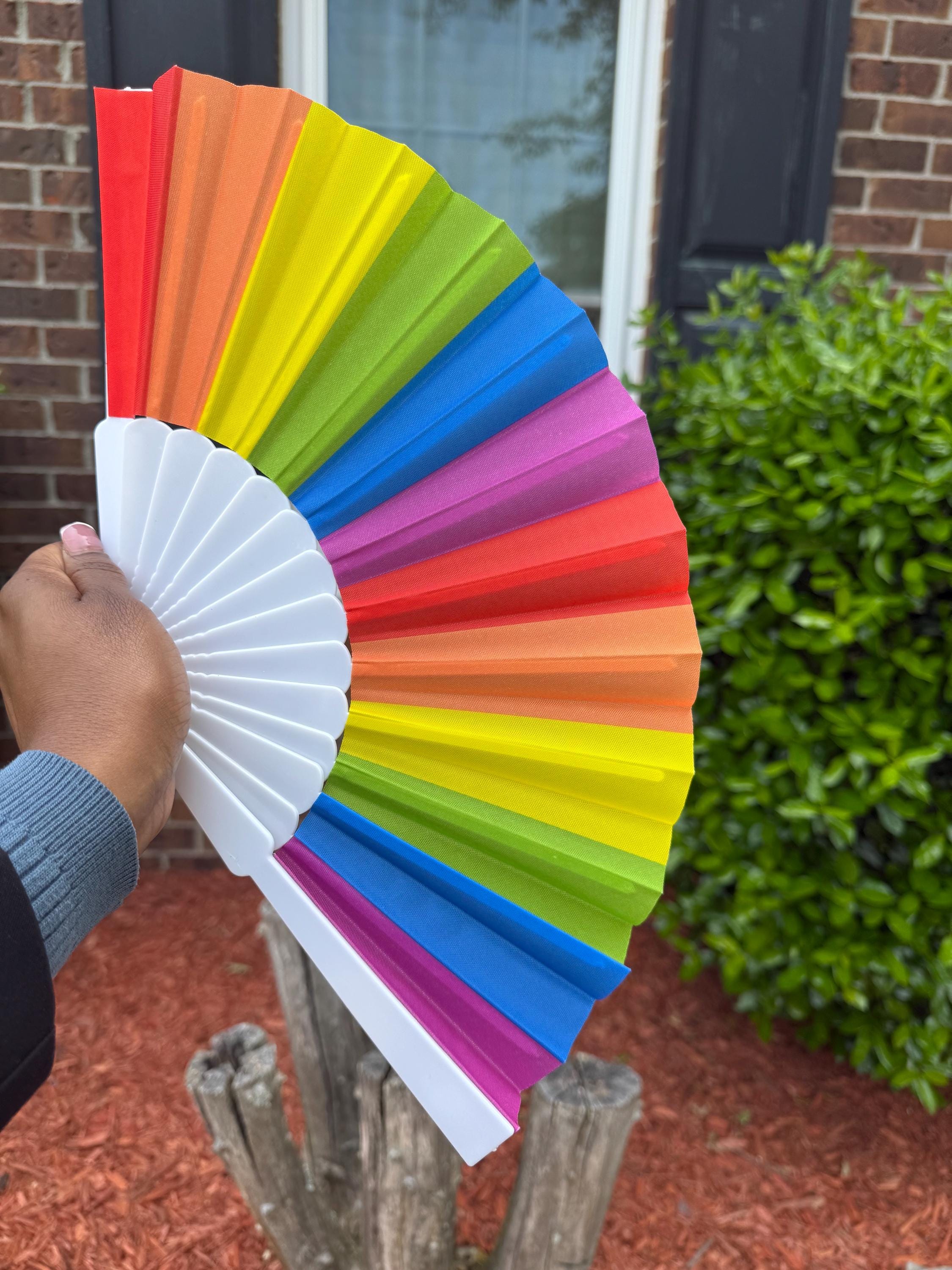 Kids Rainbow  Fan