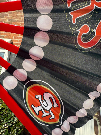 San Francisco 49ers Clack Fan: Game Day Folding Sports Fan