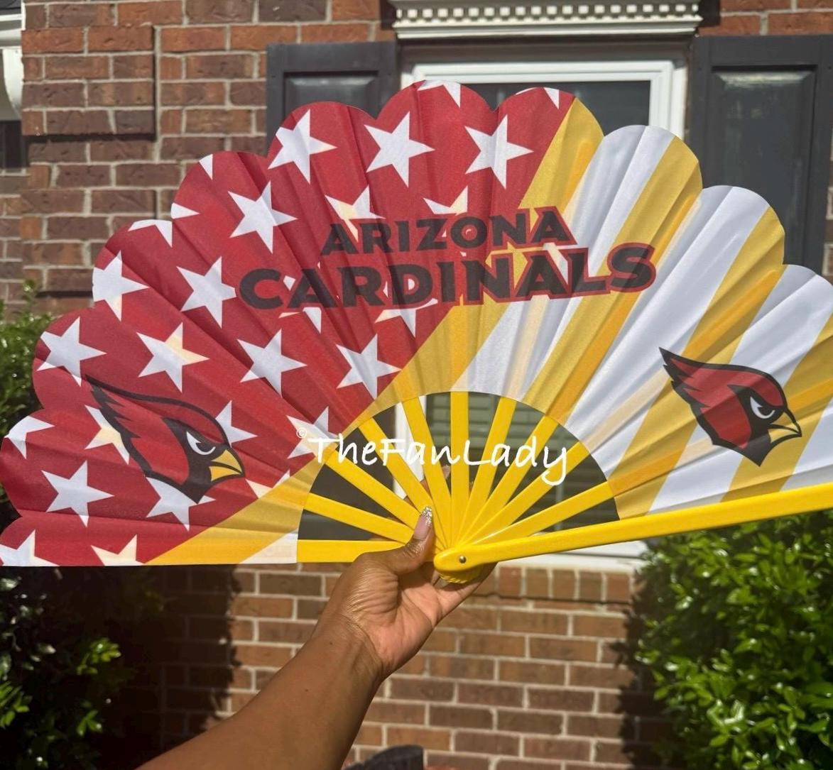Arizona Cardinals Folding Clack Fan: NFL Game Day Accessory