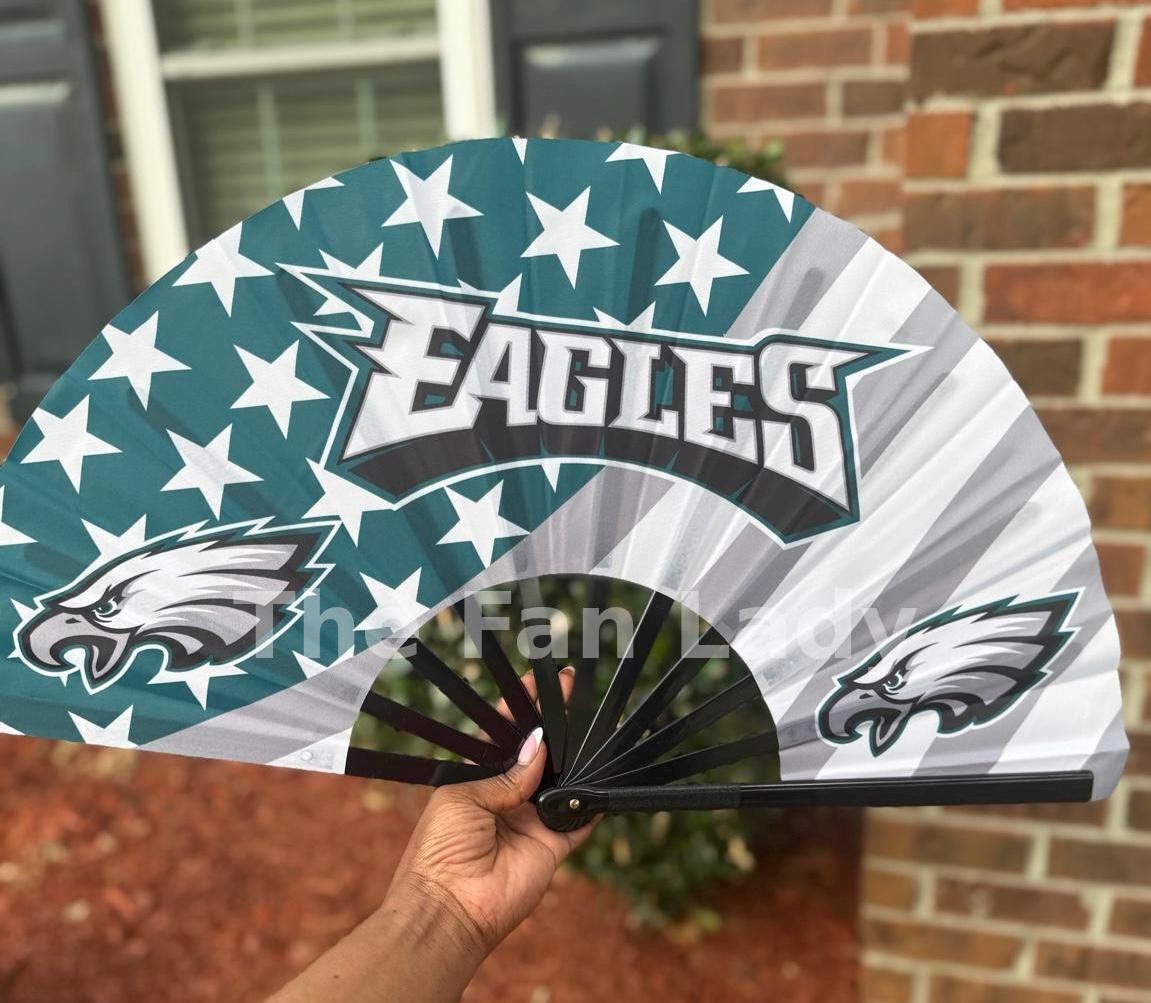 Philadelphia Eagles Handheld Folding Clack Fan