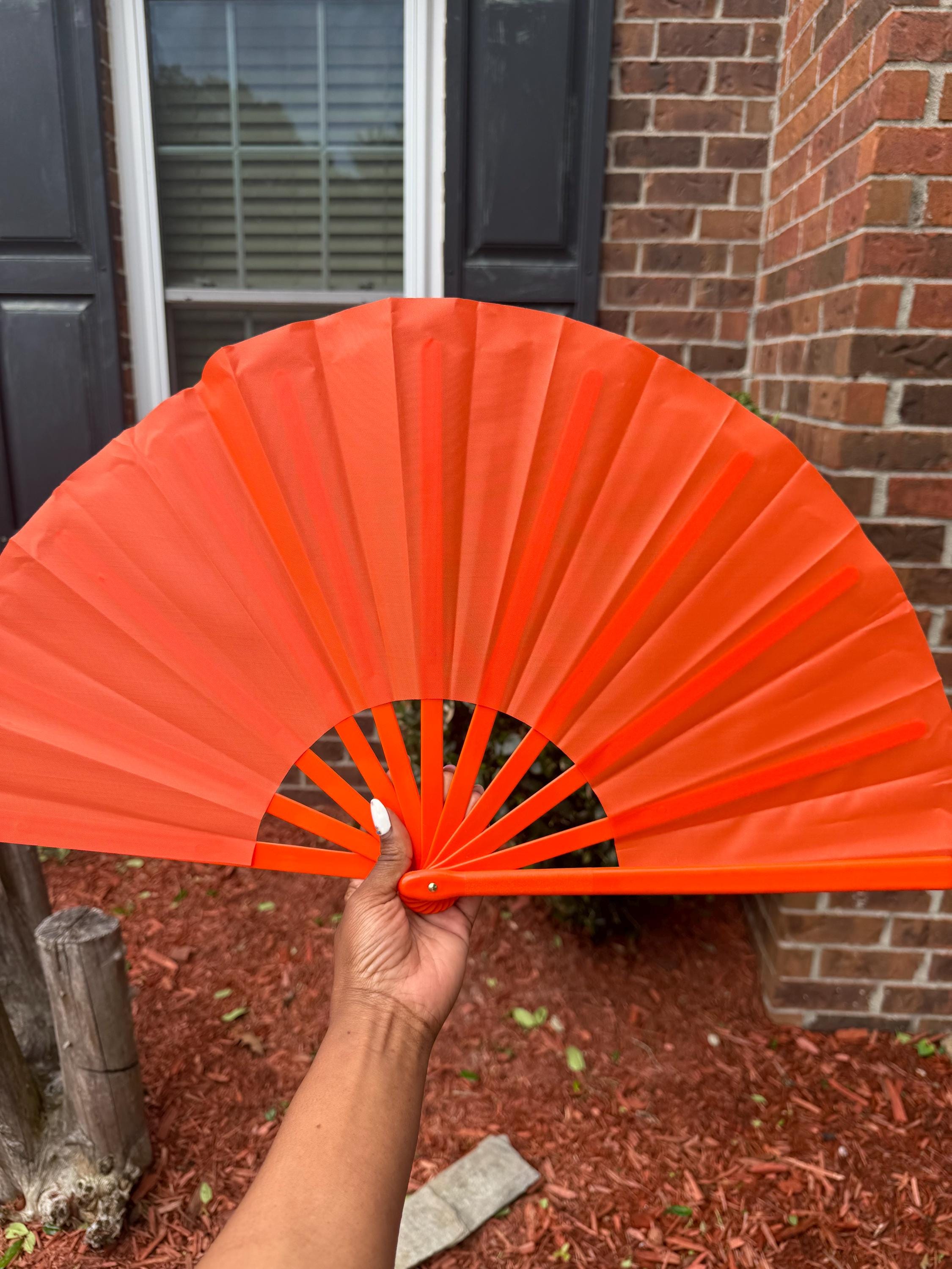 Orange Clack Fan/ Boots on Ground Fan