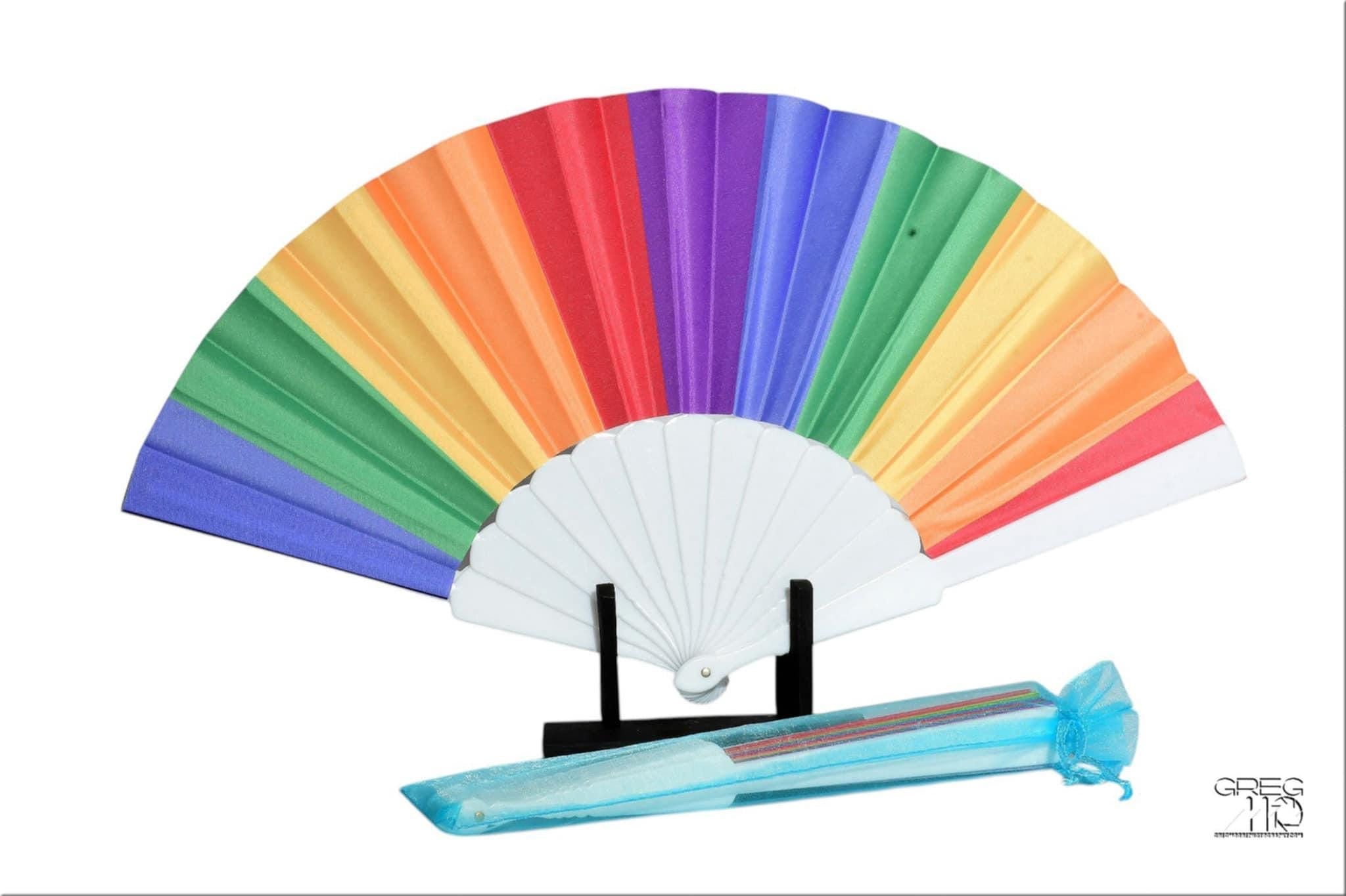 Kids Rainbow  Fan