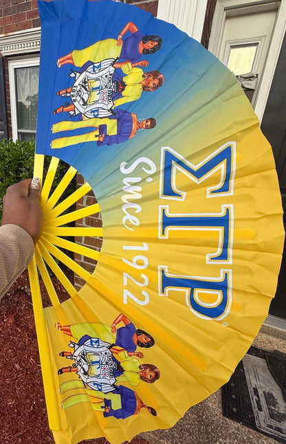Sigma Gamma Rho Hand Clack Fan  Since 1922 | SGRho Folding Fan | Sorority Greek Paraphernalia