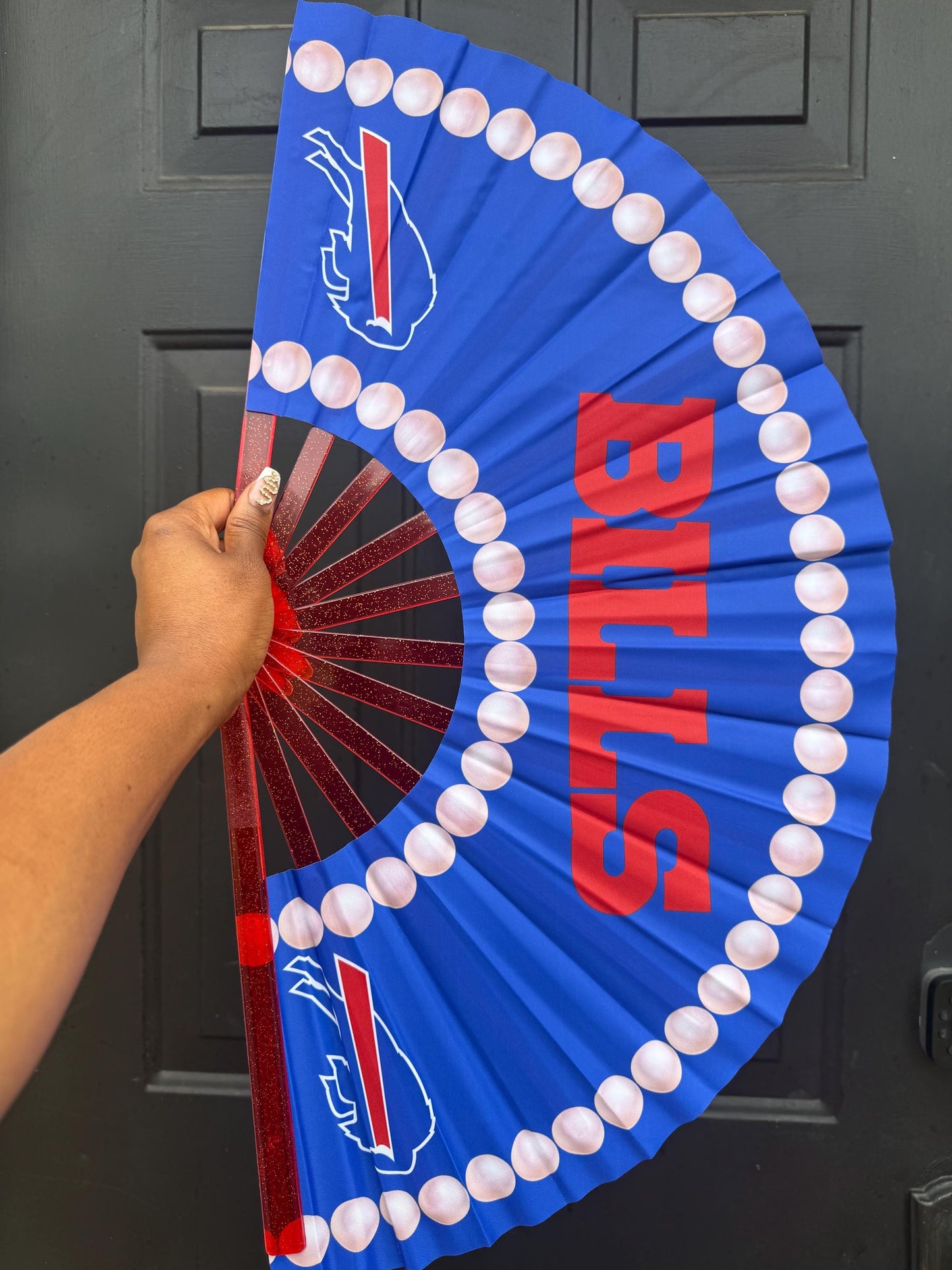 Oversized Bills Folding Clack Fan : Game Day Football Party