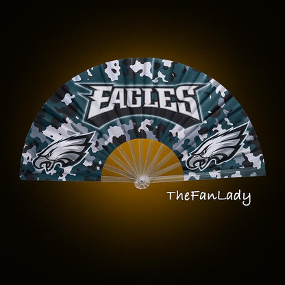 Philadelphia Eagles Handheld Folding Clack Fan