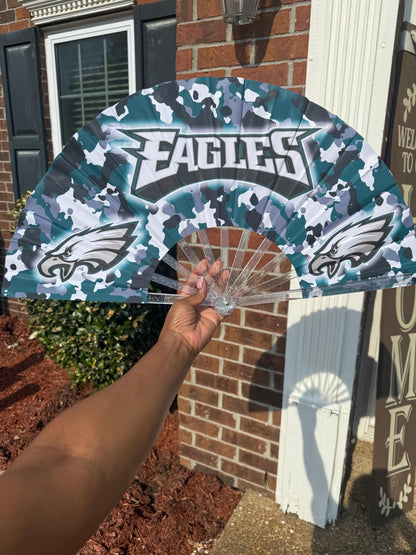 Philadelphia Eagles Handheld Folding Clack Fan